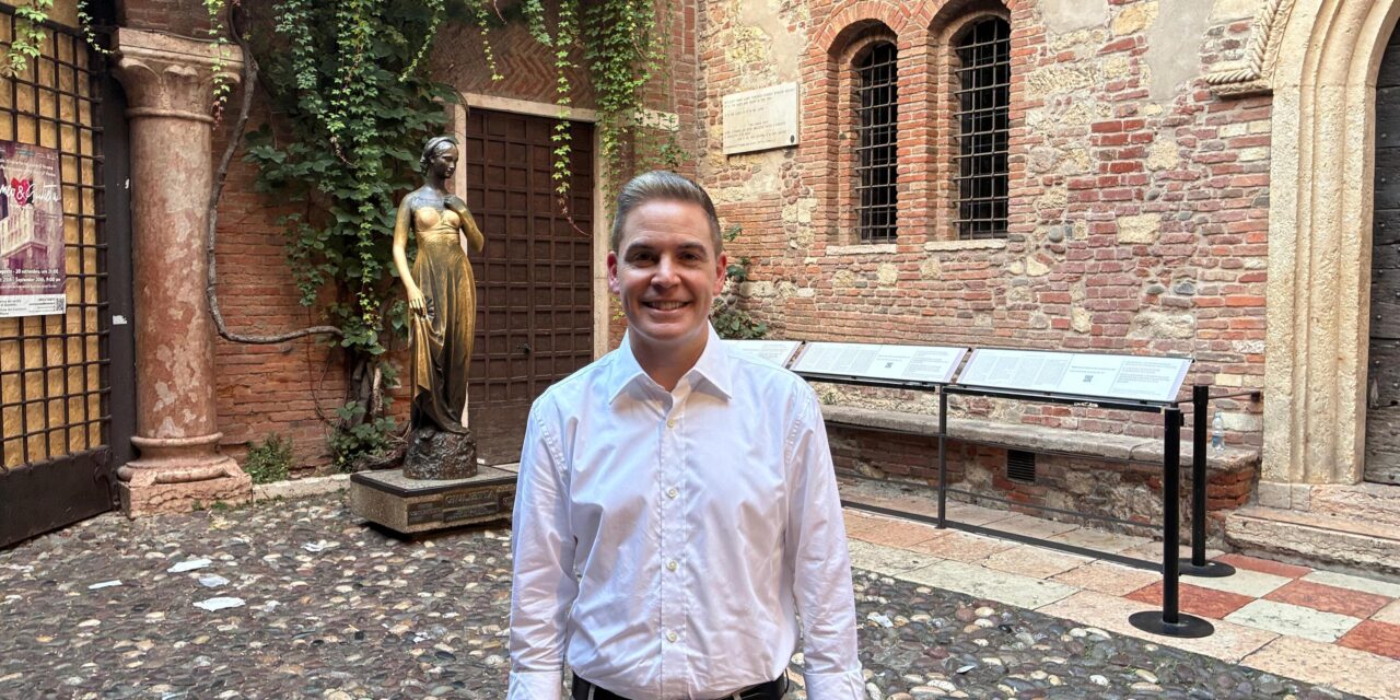 Ryan Shore e il suo amore da colonna sonora a Verona