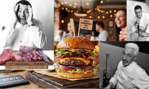 28.05 World Hamburger Day con Simone Fracassi, lo chef  Leandro Luppi e la rivelazione Mauro Caldaroni